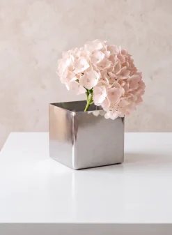 Stainless Steel Cube Vase