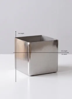 Stainless Steel Cube Vase