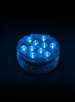 Submersible Multicolor LED Light With Remote, Set of 2