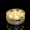 Submersible Warm White LED Light With Remote, Set of 2