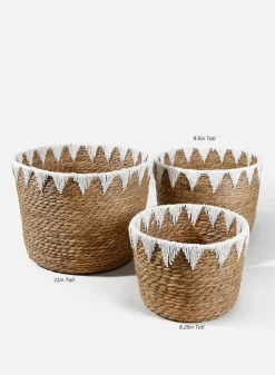 Timbuktu Cattails Basket