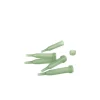 Translucent Green Floral Water Picks, Set of 100