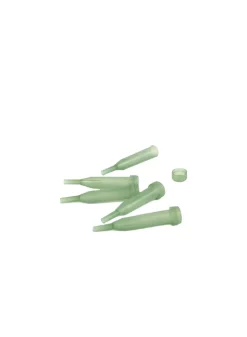 Translucent Green Floral Water Picks, Set of 100