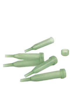 Translucent Green Floral Water Picks, Set of 100