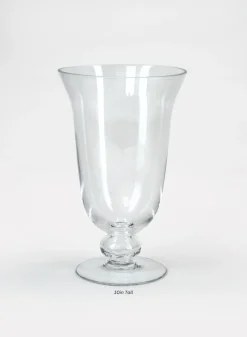 Vienna Clear Glass Urns