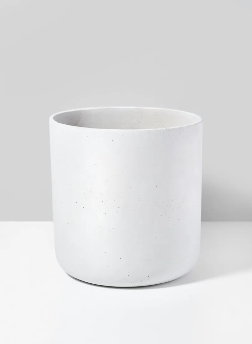 White Cycl Sandstone Pots