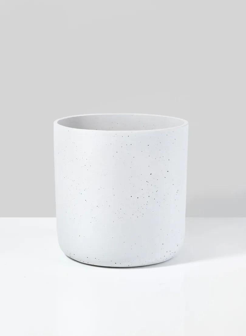 White Cycl Sandstone Pots