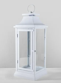 White Hampton Lantern