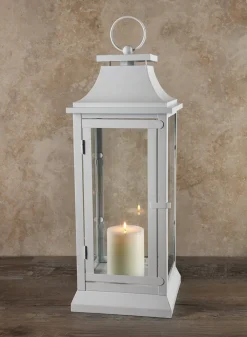 White Hampton Lantern