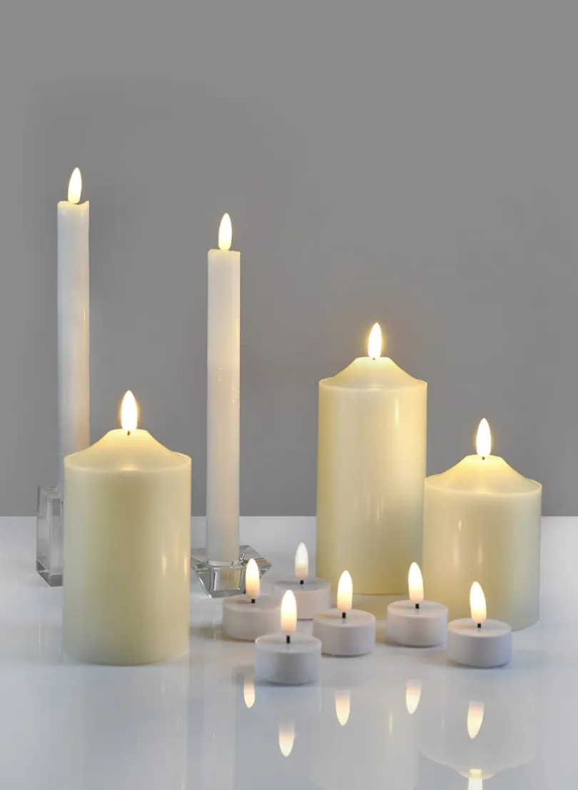 Willow Flame L.E.D Candles