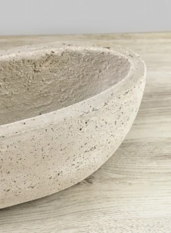 Yerevan Natural Cement Stone Oval Planters