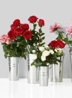 Zinc French Vases With Round Handles